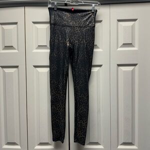 Spanx Leopard Print Leggings